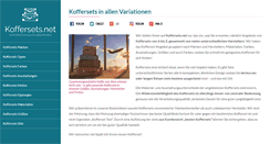 Desktop Screenshot of koffersets.net